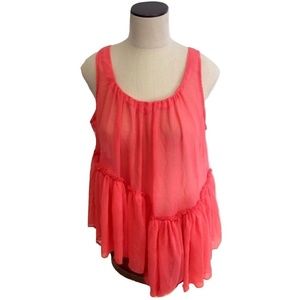 😀 3 for $20 NWT LF Stores Sheer Sleeveless Blouse